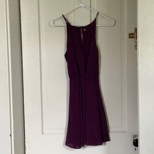 Purple Summer Dress